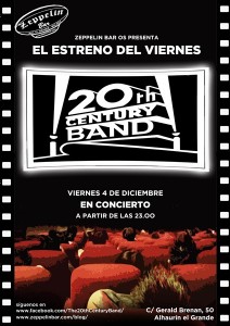 CARTEL 20Th CENTURY BAND. 04-12-15