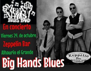 CARTEL BIG HANDS BLUES BAND. 24-10-14