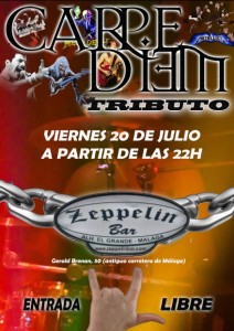 CARTEL CARPEDIEM. Reducido. 20-07-12
