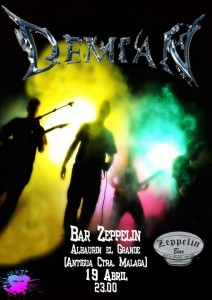 CARTEL DEMIAN. 19-04-13