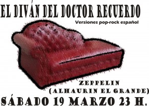 CARTEL EL DIVAN DEL DOCTOR RECUERDO