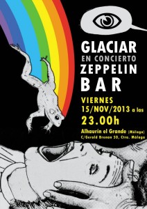 CARTEL GLACIAR. 15-11-13