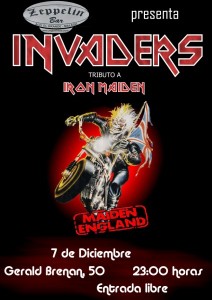 CARTEL INVADERS Reducido. 07-12-12
