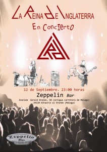 CARTEL LA REINA DE INGLATERRA. 12-09-14