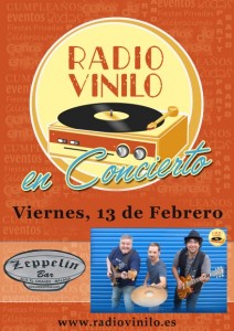 CARTEL RADIO VINILO. 13-02-15