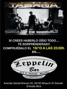 CARTEL TABANA. 19-10-18