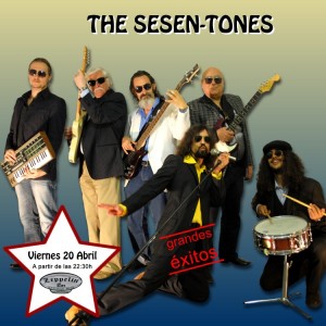 CARTEL THE SESEN-TONES Reducido. 20-04-12