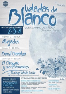 CARTEL VELADAS DE BLANCO