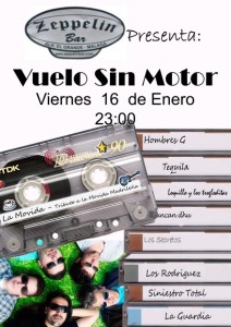 CARTEL VUELO SIN MOTOR. 16-01-14