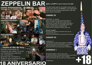 CARTEL XVIII ANIVERSARIO