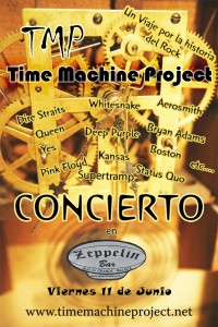 Concierto en Zeppelin 11 de Junio Cartel