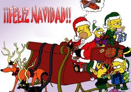 homer navidad